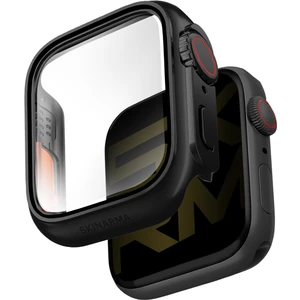 Watch 7 45MM Kasa ve Ekran Koruyucu Skinarma Gado Pro Dijital Taç Korumalı Siyah