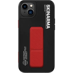 iPhone 14 Uyumlu Kılıf Skinarma Standlı Deri Görünümlü Gyo Kapak