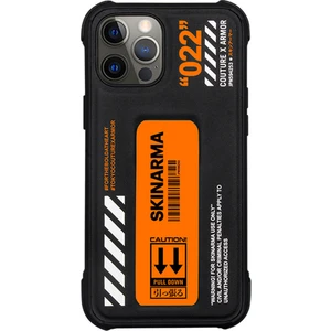 iPhone 12 Pro Max Uyumlu Kılıf Skinarma Standlı Deri Görünümlü Shingoki Kapak