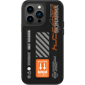 iPhone 14 Pro Max Uyumlu Kılıf Skinarma Standlı Deri Görünümlü Shingoki Kapak