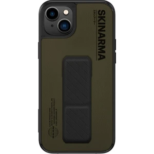 iPhone 14 Uyumlu Kılıf Skinarma Standlı Deri Görünümlü Gyo Kapak