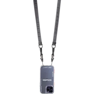 iPhone 14 Pro Max Uyumlu Kılıf Skinarma Şeffaf Airbag Tasarımlı Boyun Askılı Kiru Kapak