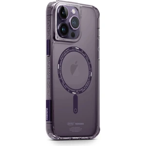 iPhone 14 Pro Uyumlu Kılıf Skinarma Şeffaf Airbag Tasarımlı Magsafe Şarj Özellikli Saido Kapak