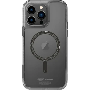 iPhone 14 Pro Max Uyumlu Kılıf Skinarma Şeffaf Airbag Tasarımlı Magsafe Şarj Özellikli Saido Kapak