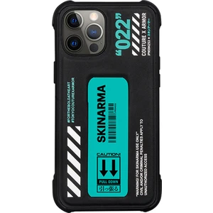 iPhone 12 Pro Max Uyumlu Kılıf Skinarma Standlı Deri Görünümlü Shingoki Kapak