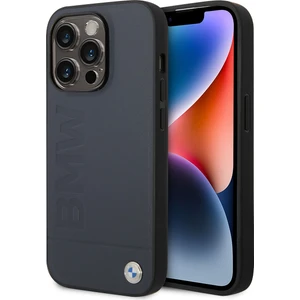 iPhone 14 Pro Uyumlu Kılıf Bmw Magsafe Şarj Özellikli Deri Sıcak Mühür Baskılı Logo Dizayn Kapak
