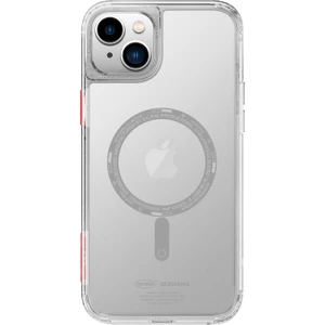 iPhone 14 Uyumlu Kılıf Skinarma Şeffaf Airbag Tasarımlı Magsafe Şarj Özellikli Saido Kapak