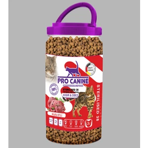 Pro Canıne Az Tahıllı Hypoallergenic Kuzu Etli Kısır - Obez Sterilised Yetişkin Kedi Maması 3 Lt