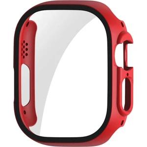 Apple Watch 8 Ultra 360 Tam Koruma (49 Mm) Pc Sert Ekran ve Kasa Koruyucu Kılıf Yüksek Kalite