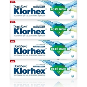 Klorhex Diş Macunu Yoğun Bakım 75 ml x 4