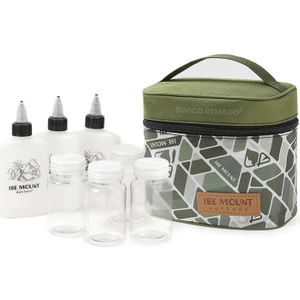 Swico Remado Saklama Çantası İle Taşınabilir Kamp Çeşni Şişeleri Seti (Yurt Dışından)