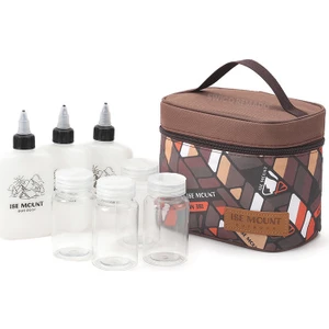 Swico Remado Saklama Çantası İle Taşınabilir Kamp Çeşni Şişeleri Seti (Yurt Dışından)