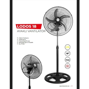 Lodos Vantilatör Salınım Kafa -- Itimat