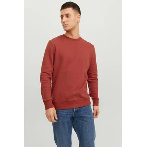 Jack & Jones Jjebasıc Sweat Crew Neck Pembe Erkek Sweatshirt
