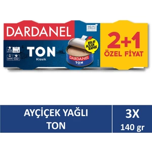 Ayçiçek Yağlı Ton Balığı 3x140 gr