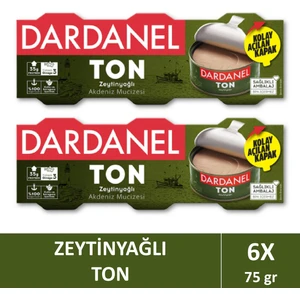 Zeytinyağlı Ton Balığı 3x75 gr x 2 Adet