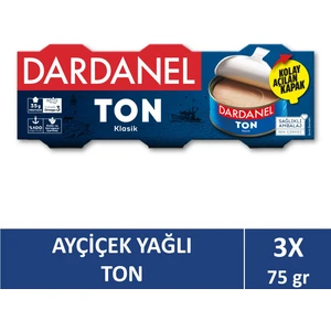 Ayçiçek Yağlı Ton Balığı 3x75 gr
