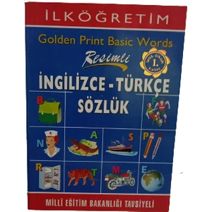 Derya Kitabevi Ilköğretim Resimli Ingilizce  Türkçe Sözlük
