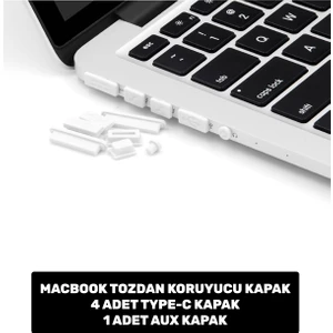 Macbook 13' Pro/air - 15' Pro Giriş Kapatıcı Renkli Kapak