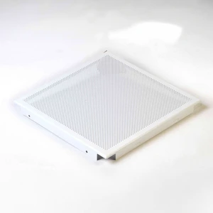 30×30 cm 3,96 M2 Clip-In Alüminyum Asma Tavan Tam Takım Sistem Beyaz
