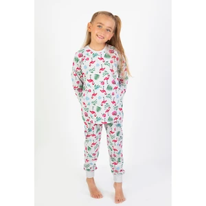 Harika Kids Kız Çocuk Baskılı Ince Basic Pijama Takımı