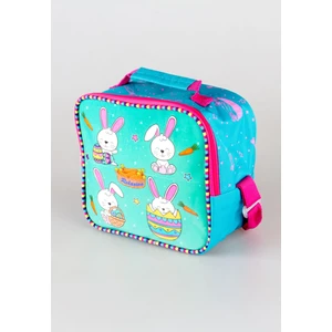 Termoslu Simli Desenli Beslenme Çantası Tavşan