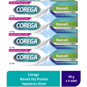 Süper Protez Yapıştırıcı Krem 40 gr x 4 Adet