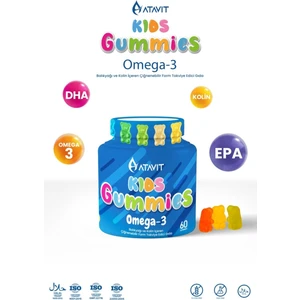 Omega 3 Fish Oil Balık Yağı Gummies Kids