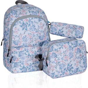 Cambridge Polo Club Üçlü Okul Çanta Seti Bebe Mavisi