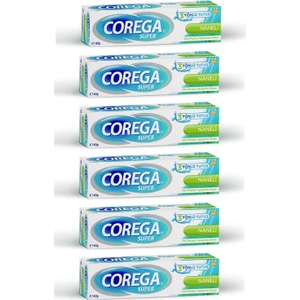 Süper Protez Yapıştırıcı Krem 40 gr x 6 Adet