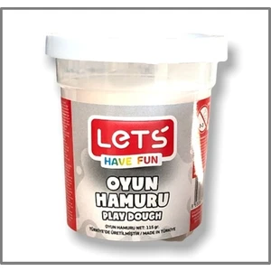 Lets Oyun Hamuru 115GR Beyaz - 2 Adet