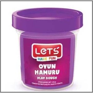 Lets Oyun Hamuru 115GR Mor - 2 Adet