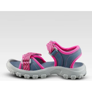 Quechua Çocuk Sandalet - Mavi / Pembe - Mh100