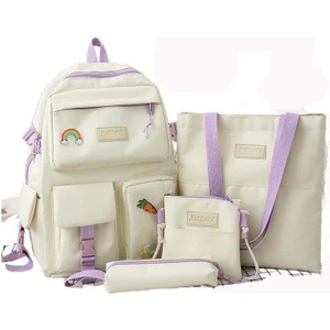 Maia Leon  Kız Lisesi Öğrencileri Kore Tarzı Sevimli Ilköğretim Okulu Kız Sırt Çantası (Yurt Dışından)