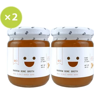 OG natural 2'li Jöle Ilikli Kemik Suyu 200 ml +6 Ay