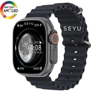 Seyu Watch Ultra Hk8 Pro Max Apple iPhone ve Android Uyumlu Amoled Akıllı Saat
