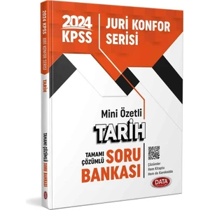 Data Yayınları 2024 Kpss Jüri Konfor Serisi Tarih Tamamı Çözümlü Soru Bankası
