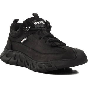 240003 Siyah Nubuk  Deri Erkek Casual Ayakkabı