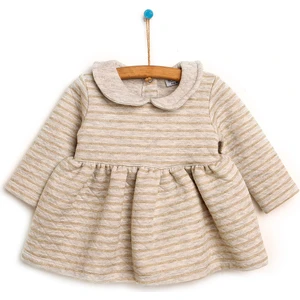 Basic Kapitone Kız Bebek Elbise