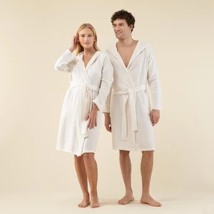 Armin Unisex Bornoz Ekru