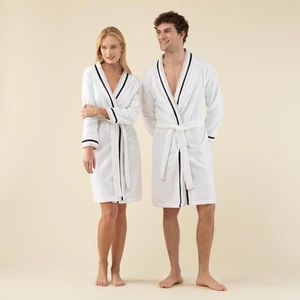 Duras Unisex Bornoz Beyaz