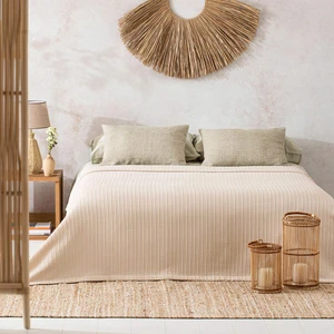Palmita Pike Tek Kişilik 160X220 cm Bej