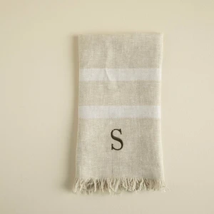 Monogram Mutfak Havlusu Bej