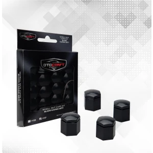 Point Marketing Bijon Kapağı 17MM Siyah Renk 20 Adet