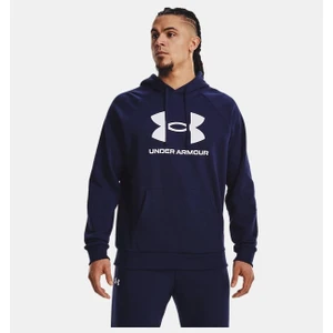 Under Armour Erkek UA Rival Fleece Logo Kapüşonlu Üst 1379758-410