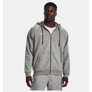 Under Armour Rival Fleece FZ Hood Erkek Gri Sweatshirt.025