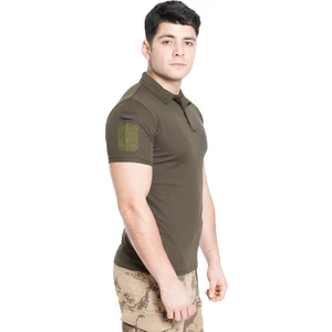 Vogel Tactical Kısa Kol Polo Yaka Taktik T-Shirt - Haki
