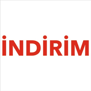2Mak Sticker Mağaza Vitrin Indirim Yazısı Sticker (Model 2)