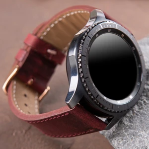 Samsung Galaxy Watch 4 / 5 / 6 / 7 44MM / 40MM / Galaxy Watch 5 Pro 45MM / Galaxy Watch 4 44MM / 40MM / Galaxy Watch 4 Classic 46MM / 42MM 47MM Active 2 40MM / 44MM Uyumlu Croco Deri Kordon