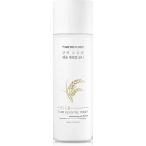 Thank You Farmer Rice Pure Essential Toner - Rice Pure Essential Toner - Pirinç Özü İçeren Nemlendirici ı Tonik 200 ml